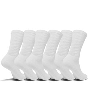 Sof Sole 6-pack Crew Socks From Finish Line - White