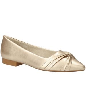 Bella Vita Roxie Slip-on Flats - White