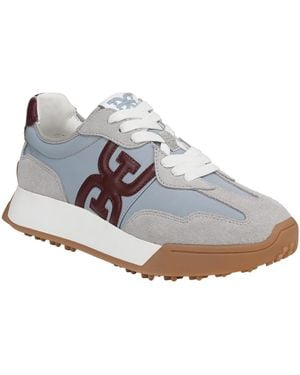 Sam Edelman Langley Emblem Lace-up Sneaker Sneakers - White