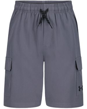 Under Armour Boys' And Girls' 7-20 Traverse Shorts - Blue