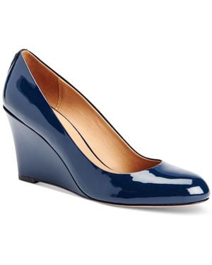 COACH Roni Wedge Pumps - Blue