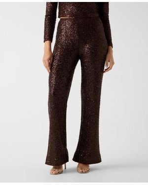 Guess Jessie Sequin Pants - Black