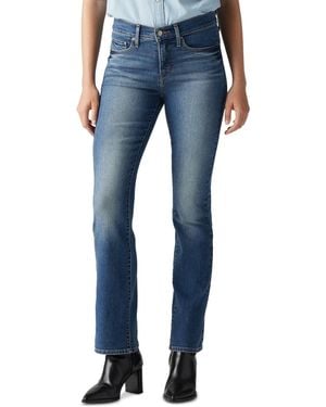 Levi's 315 Shaping Mid-rise Bootcut Jeans - Blue