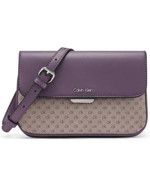 Macy's Arya Top Zipper Small Crossbody Bag - Purple