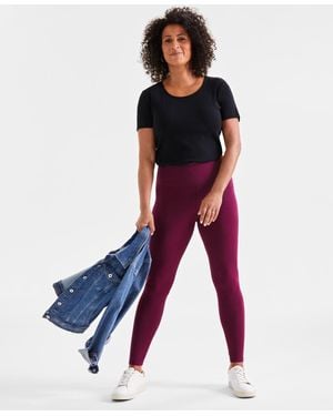 Style & Co. High Rise leggings - Red