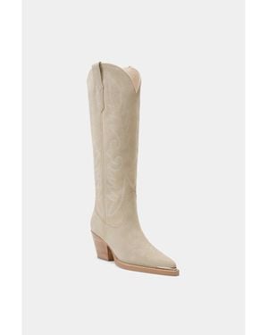 Dante Western Fashion Leather Boots Gilia By - White