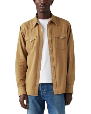 Levi's Classic Standard Fit Western Shirt - Natural
