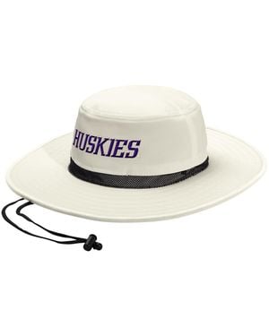 adidas And Washington Huskies Wide Brim Boonie Bucket Hat - White