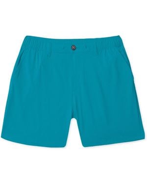 Chubbies The Rusty Cobalts Elastic Waistband Shorts - Blue