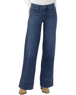 Silver Jeans Co. Suki Mid-rise Wide-leg Jeans - Blue