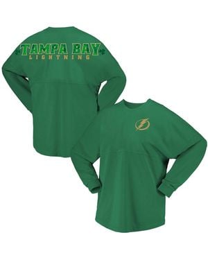 Fanatics Tampa Bay Lightning St. Patrick's Day Spirit Jersey T-shirt - Green