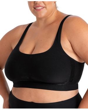 Shapermint Essentials Straps Wireless Comfort Bra 10024 - Black