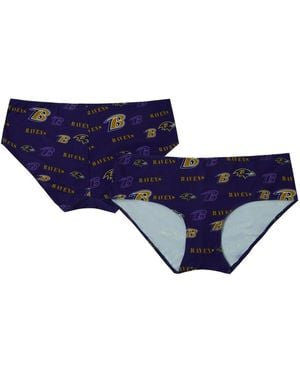 Concepts Sport Baltimore Ravens Mosaic Allover Print Knit Panty - Blue