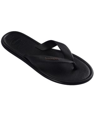 Havaianas Puffed Slip-on Sandals - Black