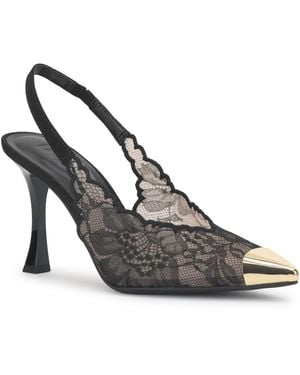 INC International Concepts Arsema Pointed Toe Pumps - Metallic