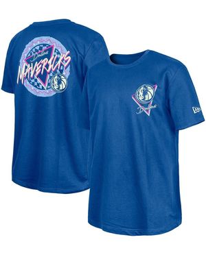 KTZ Dallas Mavericks Glow-in-the-dark T-shirt - Blue