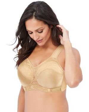 Comfort Choice Exclusive Patented Custom Fit Wireless Bra - Brown