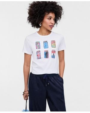 On 34th Cities Graphic T-shirt - White
