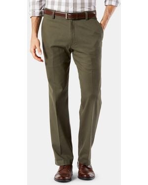 Dockers Easy Straight Fit Khaki Stretch Pants - Green