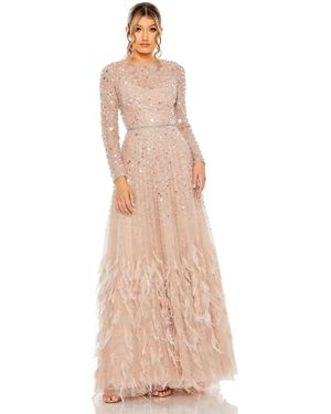 chinese dress ladies Disco Ball Long Sleeved Silver Dress – Festigal