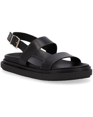 Alohas Lorelei Leather Sandals - Black