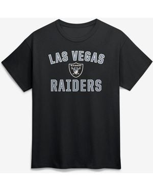 LOGO ATHLETIC Las Vegas Raiders Cotton Victory Arch T-shirt - Black