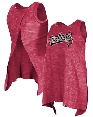 KTZ Arizona S Space Dye Active Tank Top - Red