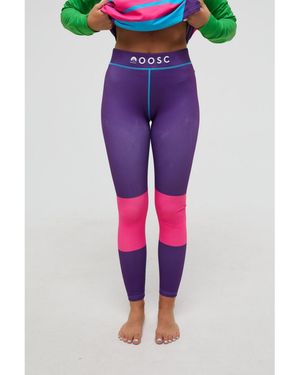 OOSC Clothing Baselayer leggings - Purple