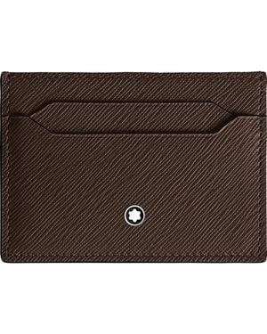 Montblanc Sartorial Leather Card Holder - Brown