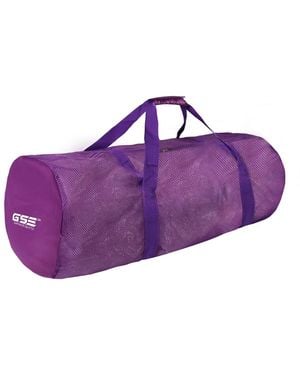 Gse Games & Sports Expert Large Mesh Sports Equipment Duffel Bag - Purple