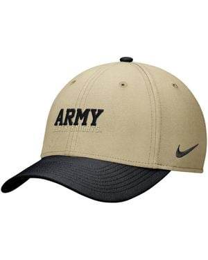 Nike Army Black Knights Dri-fit Stretch-fit Cap - Natural
