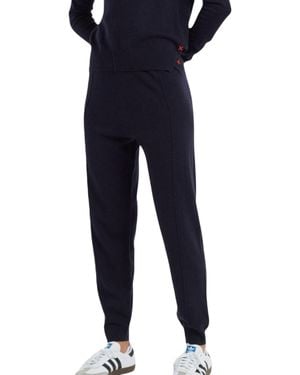 Chinti & Parker Wool Cashmere Cuffed sweatpants - Blue