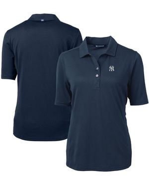 Cutter & Buck Virtue New York Yankees Polo Shirt - Blue