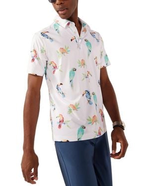 Chubbies The Dude Macaw Polo Shirt - White