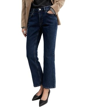 Marella Slim-flare High-rise Jeans - Blue
