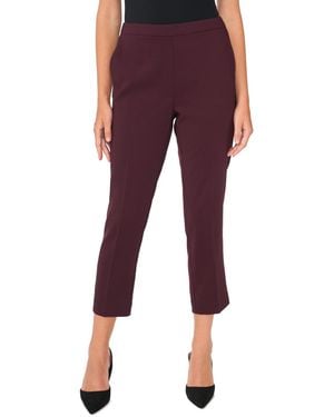 Vince Camuto High-rise Pull-on Cropped Pants - Red
