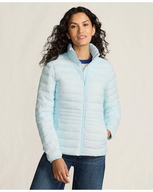 Lands' End Wanderweight Packable Down Jacket - Blue
