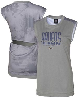 Outerstuff Baltimore Ravens No Sweat Tank Top - Gray