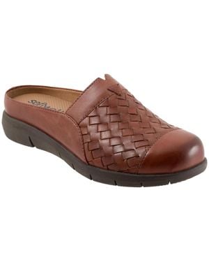 Softwalk San Marcos Ii Clog - Brown