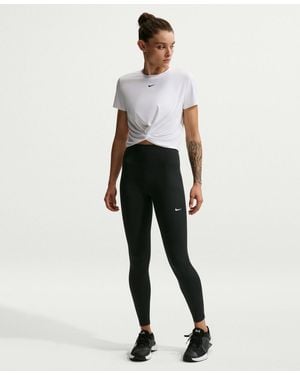 Nike Seamless Front High Waisted leggings - White