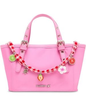 Madden Girl Amanza Medium Tote Handbag - Pink