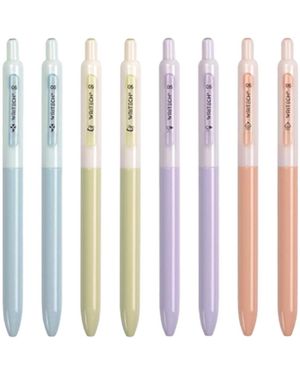 Writech Black Gel Pens 8ct - White