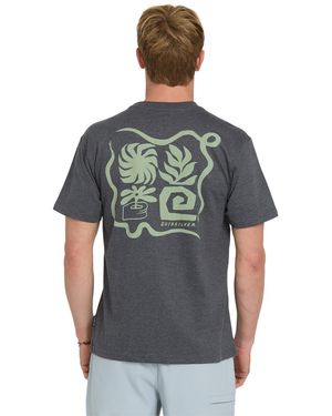 Quiksilver Peaceful Livin T-shirt - Gray