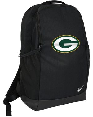 Nike Green Bay Packers Primary Logo Backpack - Black