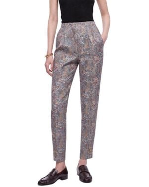 Nocturne Printed High Waist Pants - Multicolor