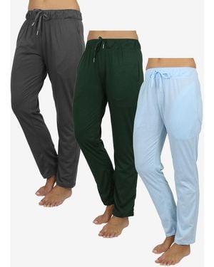 Galaxy By Harvic Loose Fit Classic Lounge Pants - Green