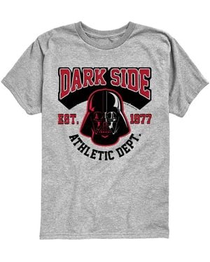 Hybrid Star Wars Boys' 8-20 Darth Vader Darkside Athletic Department Short-sleeve Graphic T-shirt - Gray