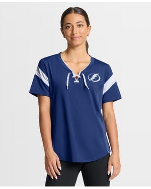 Fanatics Tampa Bay Lightning Offside Athena T-shirt - Blue