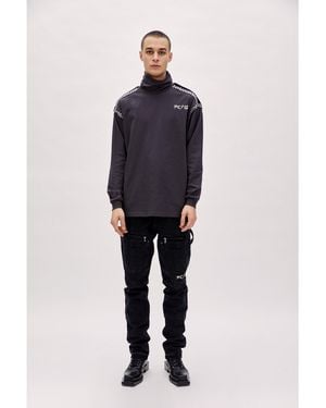 Pcfg High Neck Tee - Black