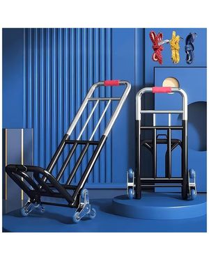Mountaintop Heavy Duty Folding Stair Climbing Cart - Blue